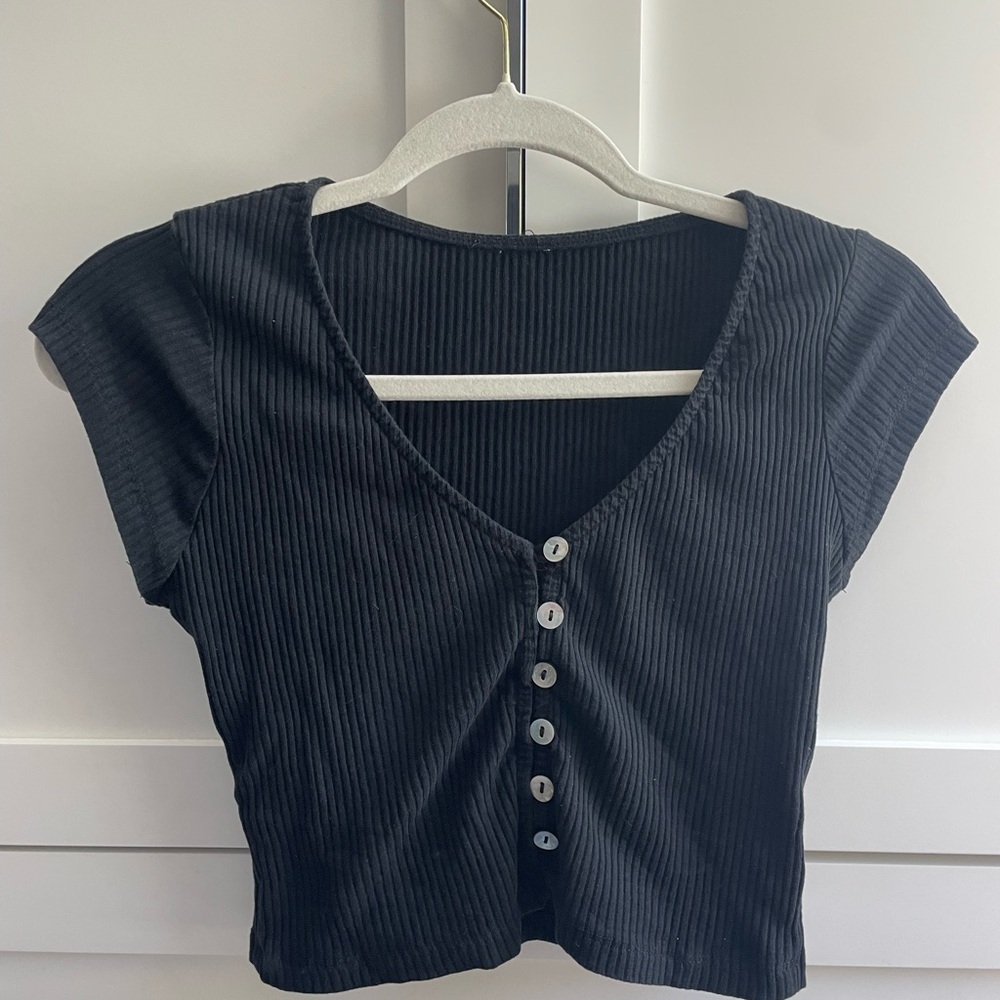 Princess Polly Ribbed Crop Top